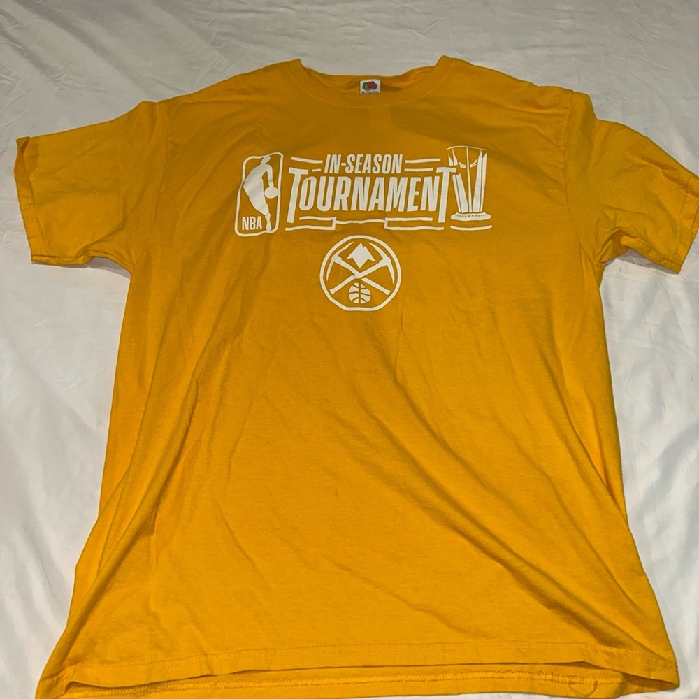 NBA In-Season Tournament‎ Yellow T-Shirt
